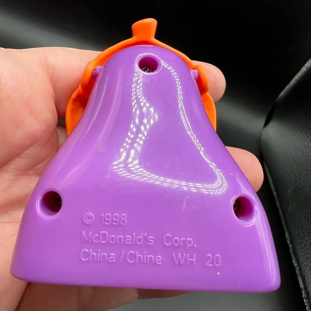 1998 McDonalds Happy Meal Halloween Candy Dispensers Lot of 5
